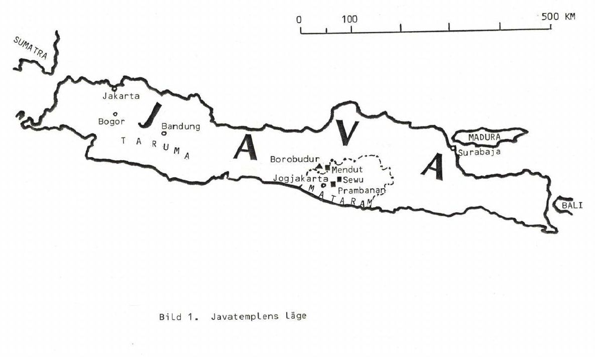 Mapa Jávy z rukopisu Gabriela Maxima