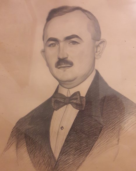 Portrait of Dr Eugen Maxim